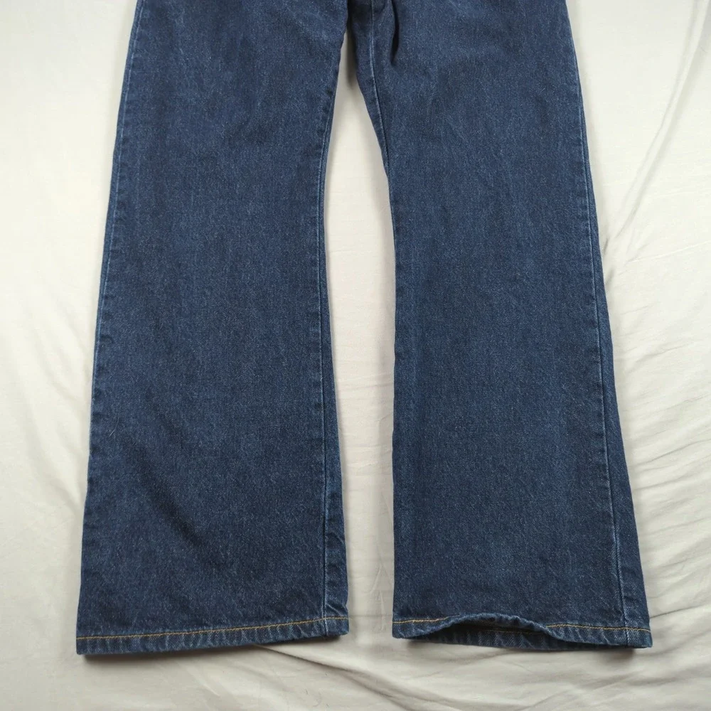 Levis Jeans Men 40x32 Blue 517 Boot Cut Western Cowboy Casual Preppy Made in USA